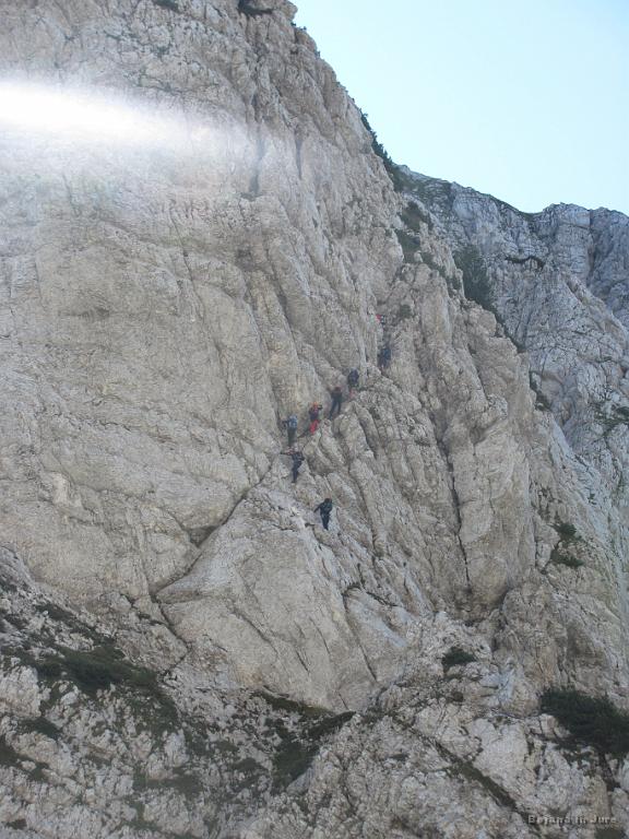 Slika_009.jpg - Iz Luknje vodi na Triglav smer čez Plemenice.
