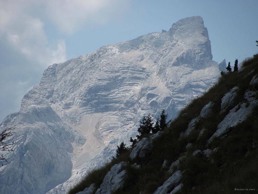 Slika_84.jpg - Mangart je mogočen in lep, Jalovec pa je zame samo mogočen. Pa to ni nikakršno nespoštovanje.