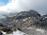 Pogled na drugo stran, kjer je lepo vidna pot na Malo Zelnarico (2310 m) in nato naprej v smeri Kopice, čeprav morda pa res nisva bila toliko daleč.